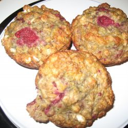 Bananaberry Bomb Muffins recipe