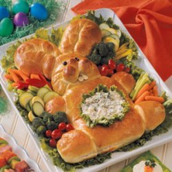Easter Bunny Bread- A Taste Of Home recipe
