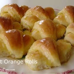 Sweet Orange Rolls recipe