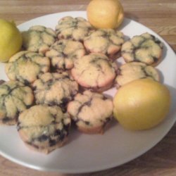 Lemon Blueberry Madeleins recipe