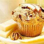 Apple Pecan Muffins With Brick Cheese recipe