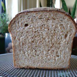Half Wheat Half White  Whole Wheat Sandwich Bread recipe