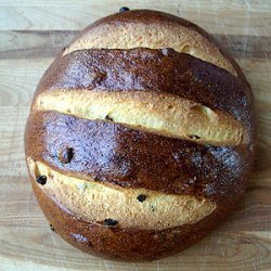 Sweet Corn Raisin Bread recipe