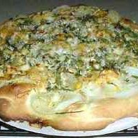 Caramelized Onion And Mushroom Pizza recipe