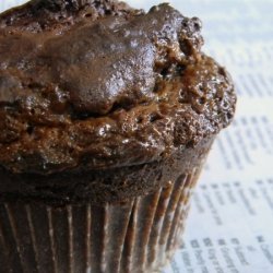 Dark Chocolate Caramel Muffins recipe