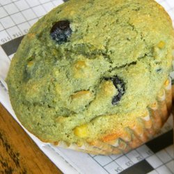 Double - Blueberry Super Corn Muffins recipe