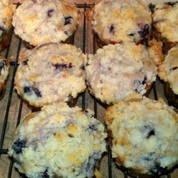 Blueberry Sourdough Muffins W/ Cardamom And Lemon recipe