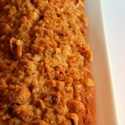 Apple Peach Crumble Loaf recipe