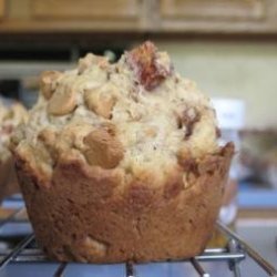 West Wing Muffins (peanut Butter Chips And Apples) recipe
