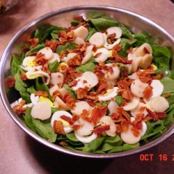 Spinach Salad Supreme recipe