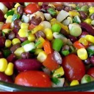 Vegan Easy Healthy Corn Salad With Beans recipe