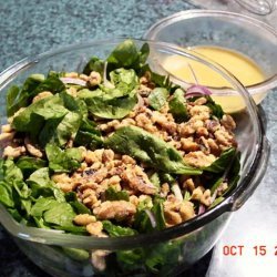 Autumn Salad With Maple Cidar Vinaigrette recipe