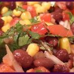 Prettty And Healthy Corn N  Bean Salad recipe