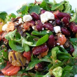 Warm Red Beans And Wild Rice Salad recipe