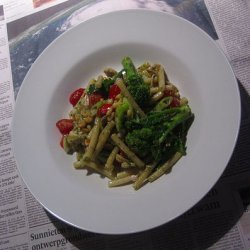 Cool Pasta Salad With Fresh Basil Vinaigrette recipe