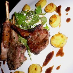Grilled Rosemary New Zealand Lamb With Fingerling ... recipe