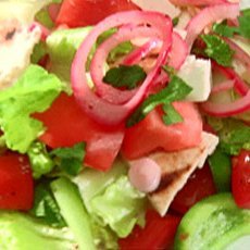 Fattouch Lebanese Salad recipe
