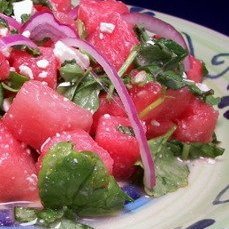 Watermelon  Feta Cheese Salad recipe