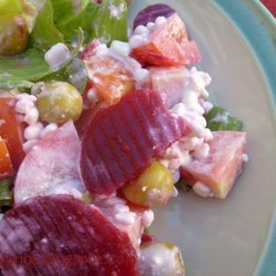Beet Greens And Seeds Salad recipe