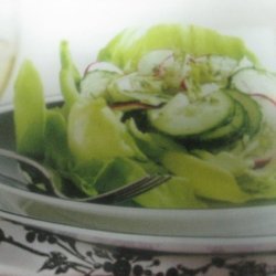 Dilled Cucumber And Belgian Endive Salad recipe