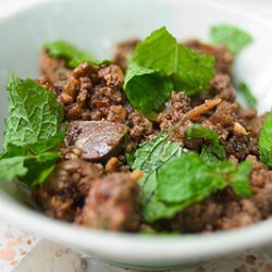Laap Ground Beef  Salad recipe