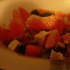 Watermelon And Feta Salad recipe