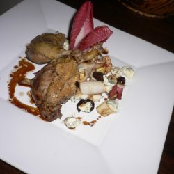 Muscovy Duck Confit With Endive Roquefort And Waln... recipe