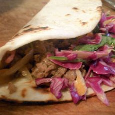 Bulgogi Tacos With Spicy Slaw recipe