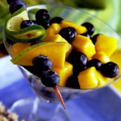 Mango Blueberry Colada Salad recipe