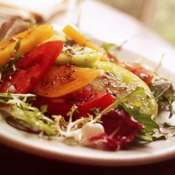 Kaleidoscope Tomato Salad With Balsamic Olive Vina... recipe