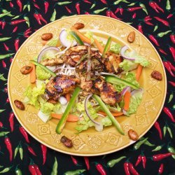 Spicy Sour Chicken Salad recipe