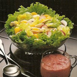 Turkey Salad With Cranberry Dressing recipe