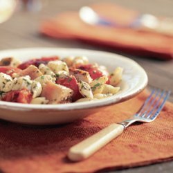 Pasta Salad With Grilled Tuna And Roasted Tomatoes recipe