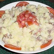 Warm Creamy Potato Salad recipe