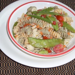 Pea Pod And Pasta Salad recipe
