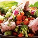 Beef Vegetable Herb Salad recipe
