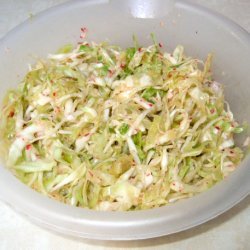Coleslaw With Radishes And Lime recipe