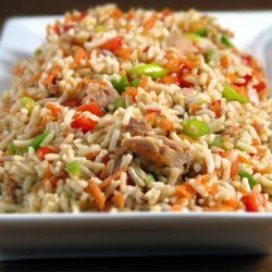 Hot Rice Salad recipe