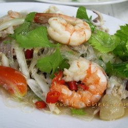Thai Vermicelli Salad-yum Wun Sen recipe