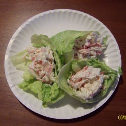 Crab Salad Lettece Wraps recipe