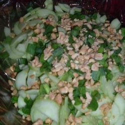 Nice N Nutty Cucumber Salad recipe