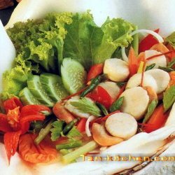 Spicy Scallop Salad recipe