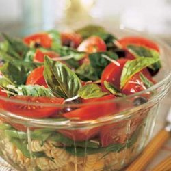 Italian Organic Basil Tomato And Pasta Salad recipe