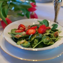 Delicious Strawberry Spinach Salad recipe