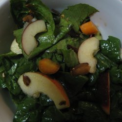 Spinach And Apple Salad recipe