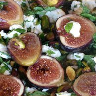 Minted Fig And Feta Salad recipe