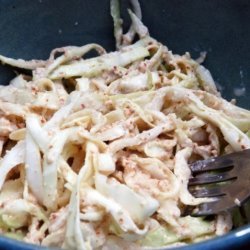 Cabbage Salad With Peanut Dressing recipe