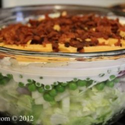Eleven Layer Salad recipe