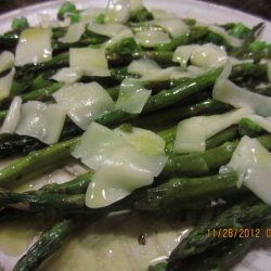 Roasted Asparagus,chive And Asiago Salad recipe