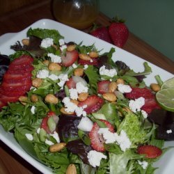 Red, White And Greens With Spicy Lime Dressing recipe